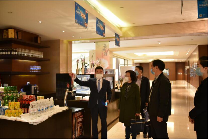 尊龙集团官网委副主任游代丽调研领导尊龙集团官网集团复工复产工作