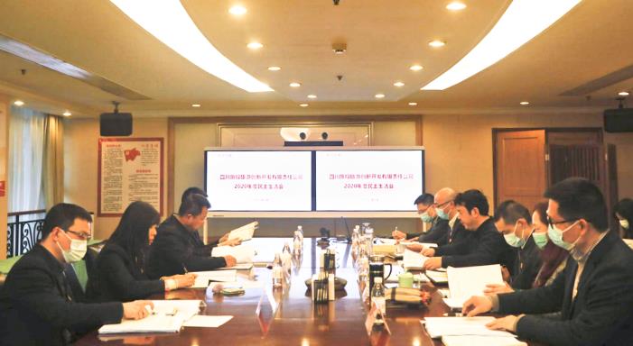 集团辅导督导尊龙集团官网创新公司2020年辅导干部民主生涯会