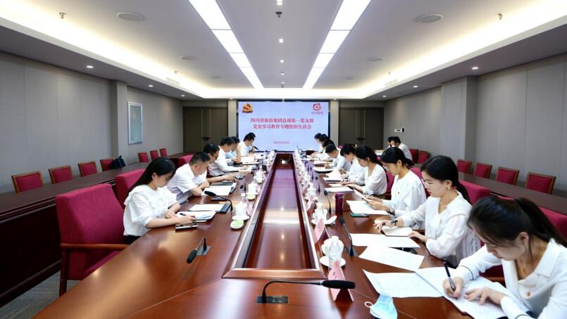 尊龙集团官网集团党委书记、董事长任丁参与总部第一党支部党史进建教育专题组织生涯会