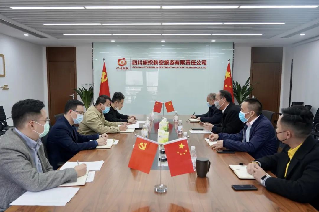 集团辅导周晓阳率队调研尊龙集团官网航旅复工复产工作