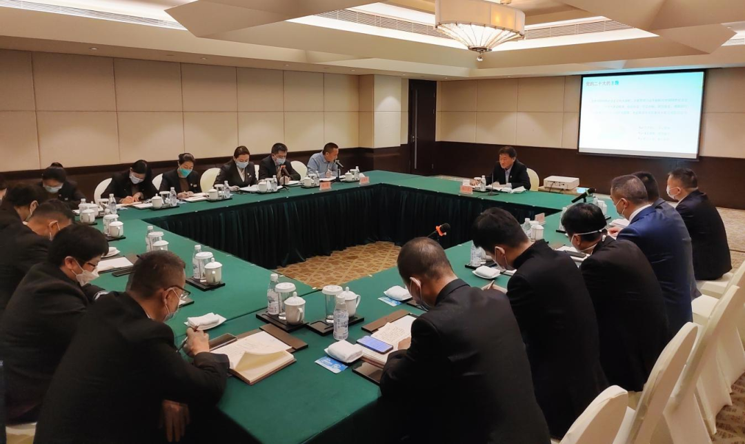 四川省尊龙集团官网集团党委书记、董事长任丁赴基层联系点宣讲党的二十大心灵