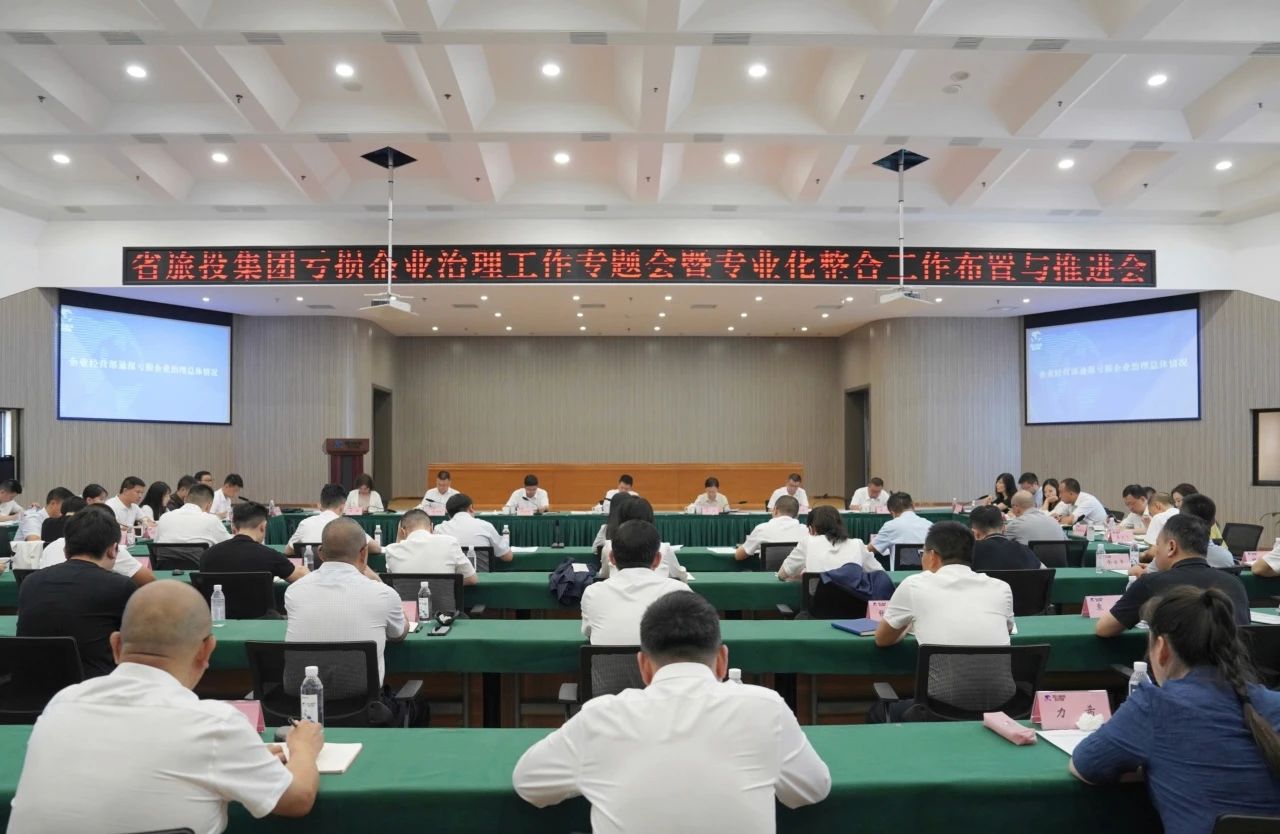 省尊龙集团官网集团召开吃亏企业治理工作专题会暨专业化整合工作安插推动会议